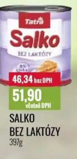 Ratio TATRA Salko bez laktózy nabídka