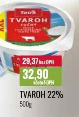 Ratio TATRA Tvaroh 22% nabídka