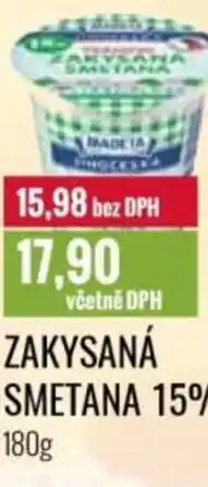 Ratio MADETA Zakysaná smetana 15% nabídka