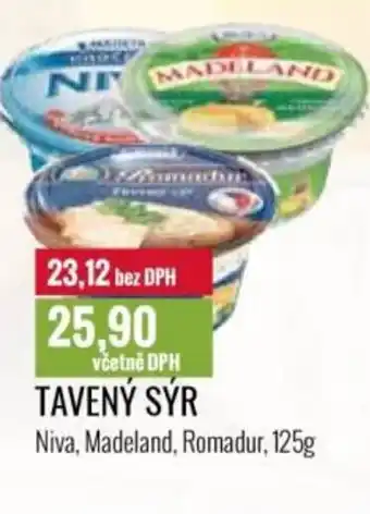 Ratio MADETA Tavený sýr nabídka