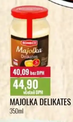Ratio BONECO Majolka delikates nabídka