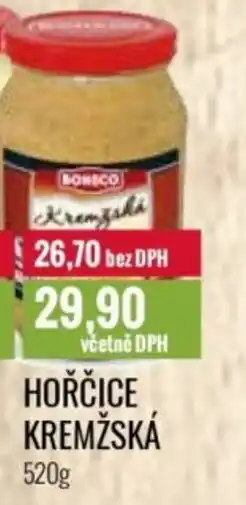 Ratio BONECO Hořčice kremžská nabídka