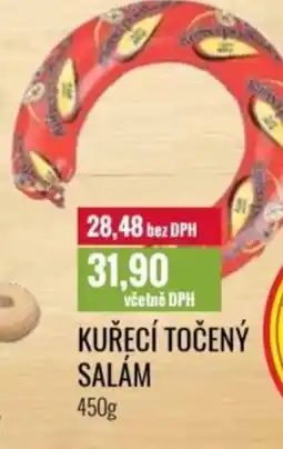 Ratio Kuřecí točený salám nabídka
