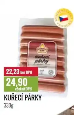 Ratio Kuřecí párky nabídka