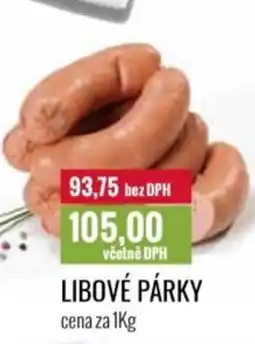 Ratio Libové párky nabídka