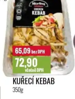 Ratio Kuřecí kebab nabídka