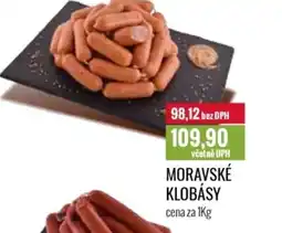 Ratio Moravské klobásy nabídka