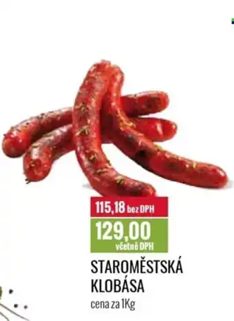 Ratio Staroměstská klobása nabídka