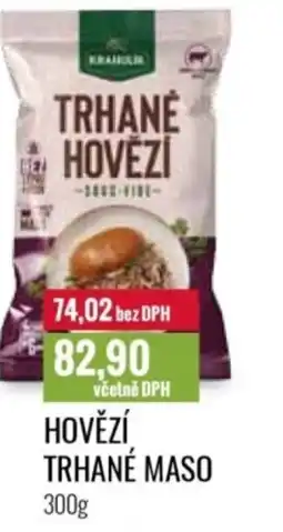Ratio KRAHULIK Hovězí trhané maso nabídka