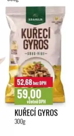 Ratio KRAHULIK Kuřecí gyros nabídka