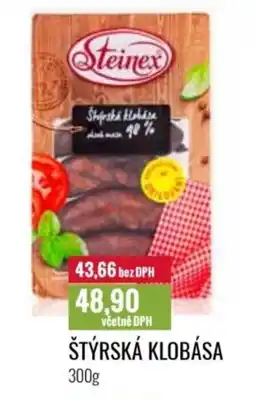 Ratio Steinex Štýrská klobása nabídka
