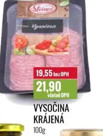 Ratio Steinex Vysočina krájená nabídka