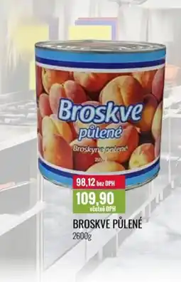 Ratio Broskve půlené nabídka