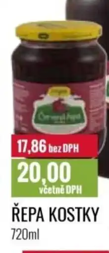 Ratio Řepa kostky nabídka