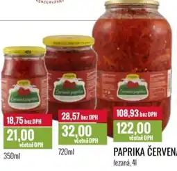 Ratio Paprika červená nabídka