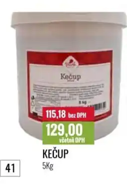 Ratio Kečup nabídka