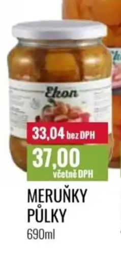 Ratio Meruňky půlky nabídka