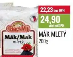 Ratio Mák mletý nabídka