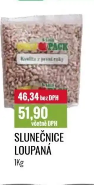 Ratio Slunečnice loupaná nabídka