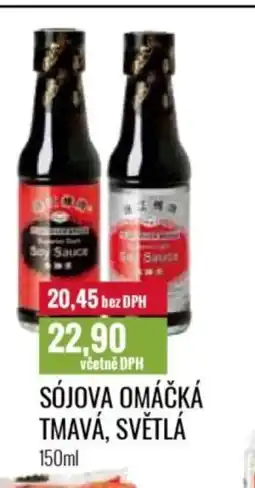 Ratio Sójova omáčká tmavá, světlá nabídka