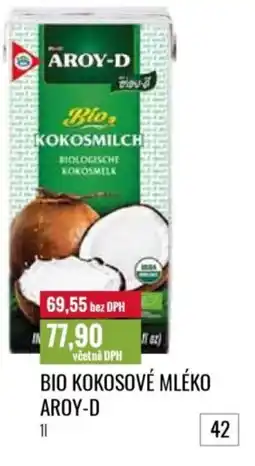 Ratio Bio kokosové mléko Aroy-D nabídka