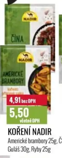 Ratio Koření Nadir nabídka