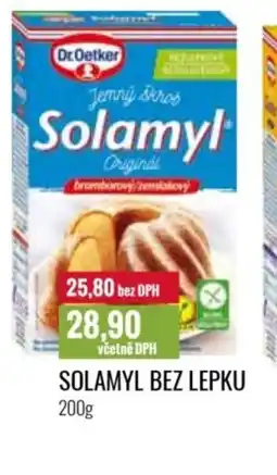 Ratio Dr. Oetker Solamyl bez lepku nabídka