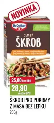 Ratio Dr. Oetker Škrob pro pokrmy z masa bez lepku nabídka
