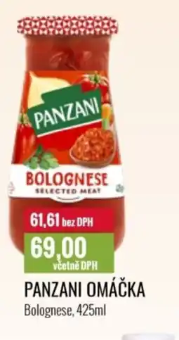 Ratio PANZANI Omáčka nabídka