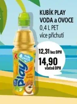 Ratio Kubík Play voda a ovoce nabídka