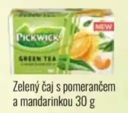 Ratio PICKWICK Zelený čaj s pomerančem a mandarinkou nabídka