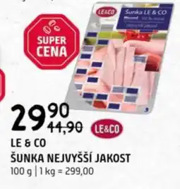 Terno LE & CO ŠUNKA NEJVYŠŠÍ JAKOST nabídka