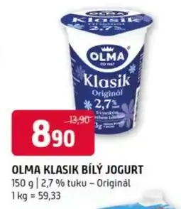 Terno Olma Klasik bílý jogurt nabídka