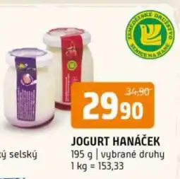 Terno JOGURT HANÁČEK nabídka