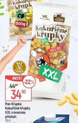 Globus Pan Křupka Kukuřičné křupky XXL s ovocnou příchutí nabídka