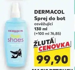 Kaufland DERMACOL Sprej do bot osvěžující nabídka