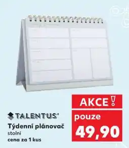 Kaufland Týdenní plánovač stolní nabídka