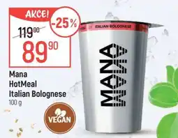 Globus Mana HotMeal Italian Bolognese nabídka