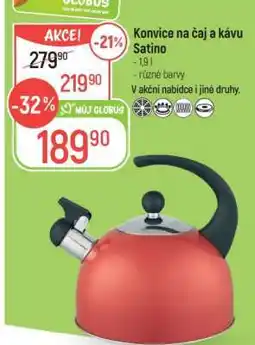 Globus Konvice na čaj a kávu Satino nabídka