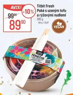 Globus Titbit Fresh Poké s uzeným tofu a rýžovými nudlemi nabídka