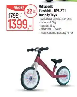 Globus Odrážedlo Flash bike BPB 2111 Buddy Toys nabídka