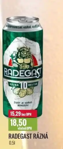 Ratio Radegast Rázná nabídka