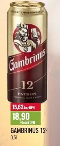 Ratio Gambrinus 12º nabídka