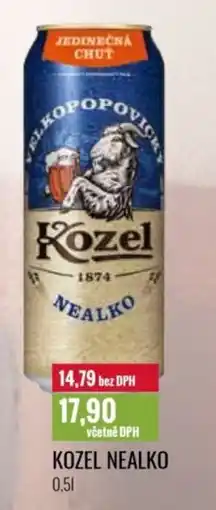 Ratio Kozel Nealko nabídka