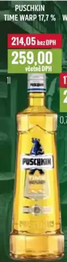 Ratio PUSCHKIN Time warp 17,7% nabídka