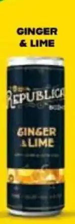 Ratio REPUBLICA Ginger & lime nabídka