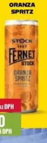 Ratio STOCK Oranza spritz nabídka