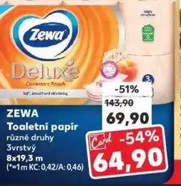 Kaufland ZEWA Toaletní papír nabídka