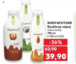 Kaufland BODY&FUTURE Rostlinný nápoj nabídka