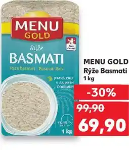 Kaufland MENU GOLD Rýže Basmati nabídka